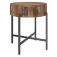 thumbnail image 1 of Table d’appoint contemporaine en bois massif, naturel, 1 of 7