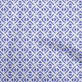 thumbnail image 1 of oneOone Rayon Medium Blue Fabric Geometric Triangle Sewing Craft Projects Fabric Prints By Yard 56 Inch Wide, 1 of 4