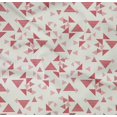 thumbnail image 5 of oneOone Organic Cotton Poplin Twill Fabric Triangle Geometric Print Sewing Fabric BTY 42 Inch Wide, 5 of 5
