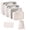 Beige#53473, variant on Travel Bag Organizer Set 6-Piece Packing Cubes with Storage Bags for Luggage, Clothes, Suitcase, Lightweight Travel Organizer Bags