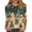 christmas sweaterA32-Red, variant on yoeyez Christmas 3/4 Sleeve Shirts for Women Christmas Snowman Print Top Cute Santa Print T-Shirt Round Neck Holiday Tunic Tops Women Sweaters Clearance Cheap