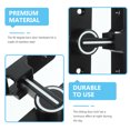 thumbnail image 3 of Barn Door Latch Door Gate Lock Hasp 90 Degree Latch Luminous Door Latch And Catch, 3 of 9