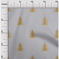 thumbnail image 1 of oneOone Cotton Cambric Fabric Christmas Tree Ikat Print Sewing Fabric BTY 56 Inch Wide, 1 of 1