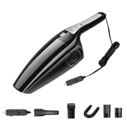 EDHITNR 120W Car Vacuum Cleaner Dry Wet Dual Purpose Strong Suction, High Power Automotive Vacuum with 5M Cord Portable Car Mounted Vacuum Cleaner for Seats Gaps Trunk Low Noise Handheld