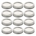 thumbnail image 1 of 12 Pcs Couvercles de Bocaux en Fer-Blanc à Ouverture Régulière Couvercles de Bocaux Étanches, 1 of 8