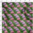 thumbnail image 3 of Soimoi Green Modal Satin Fabric Leaf Floral Print Sewing Fabric Yard 42 Inch Wide, 3 of 6