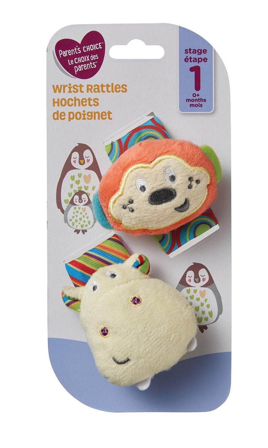 Hochets de poignet amusants Le Choix des Parents