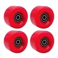 thumbnail image 1 of tredstone Inline Skate Wheel PU Wear-Resistant 58mm 82A Wheels Replacement Red, 1 of 9
