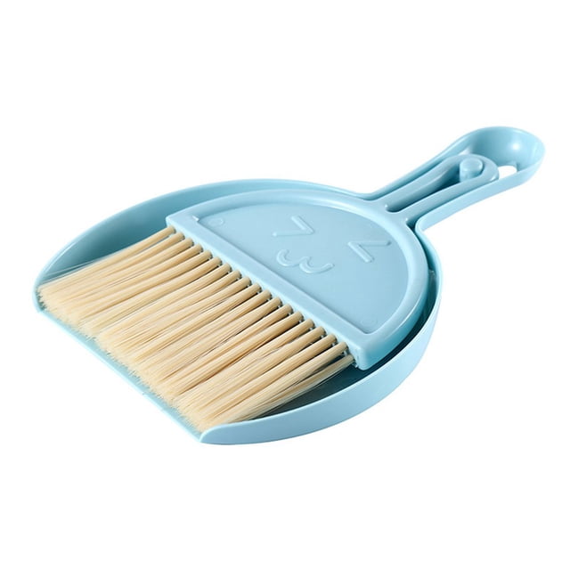 Mini Broom and Dustpan Set Cute Dustpan and Brush Set Whisk Broom and Dustpan Set Small Broom and Dustpan Set for Desk Home Kitchen Necessities Small Dust pan and Brush Set