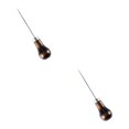 thumbnail image 3 of Maytalsory Awl Stainless Steel Wood Handle Sewing DIY Stitching Craft Tailor Hole Punching Repair Handmade Marking Stabber Tool Type 1 2Set, 3 of 6