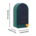 thumbnail image 3 of Birdeem Soap Box Wall-Mounted Household Covered Bathroom Large Dewatering Soap Box, 3 of 7