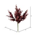 thumbnail image 3 of Vickerman FJ180702 13 in. Burgundy Jade Leaf Spray, 3 of 3