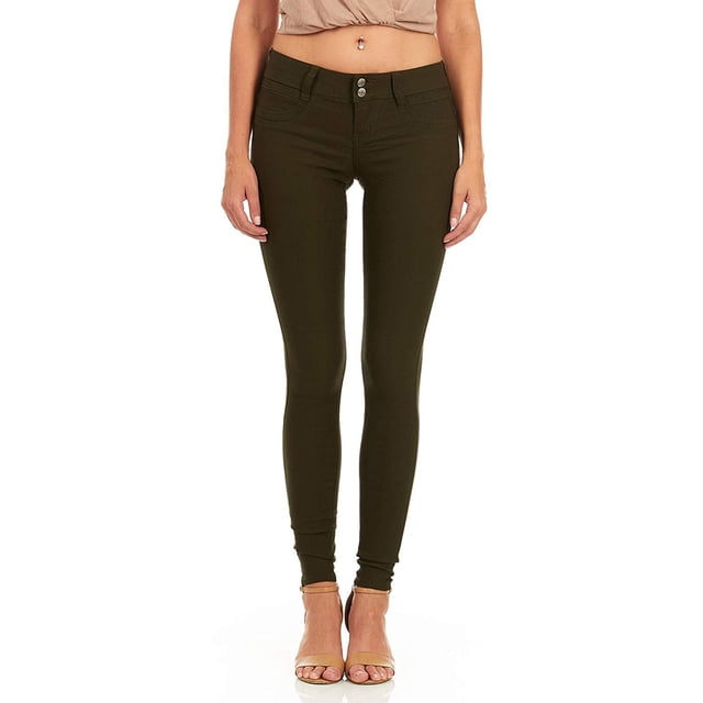 Cover Girl by COVER GIRL Plus Size Skinny Jeans with Hyper Stretch Soft Denim, Cute, 6 Color, Size 6