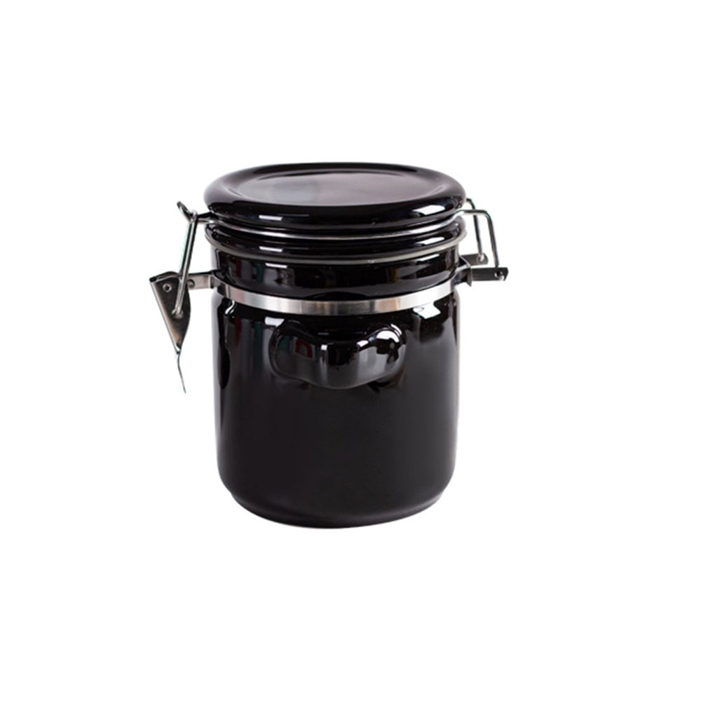 LNGOOR Coffee Canisters With Airtight Lids Ceramic Containers With Lids Cookie Jars With Lids Airtight Decorative-blue-650ml/23oz