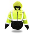 thumbnail image 1 of Boss Manufacturing 257055 Lined Polyester Bomber Jacket, Yellow - Extra Large, 1 of 1
