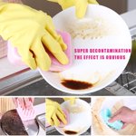 5Pcs Korean Version Small Dishwashing Sponge Cleaning Sponge Wipe