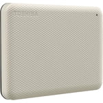 Canvio Advance Plus Portable External Hard Drive 2 TB - White