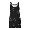 thumbnail image 4 of Penkiiy Combinaison Sans Manches pour Femme, Noir, 3TG, 4 of 6