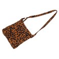 thumbnail image 4 of Sac de Rangement Imprimé Léopard 1 Pce Sac d'École en Velours Côtelé Mode Sac à Bandoulière, 4 of 8