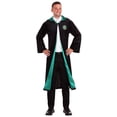 thumbnail image 1 of Harry Potter Peignoir Serpentard de Luxe pour Adulte, 1 of 8