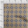 thumbnail image 1 of oneOone Cotton Silk Fabric Check & Triangle Ikat Fabric Prints By Yard 42 Inch Wide, 1 of 4