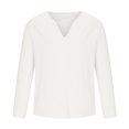 thumbnail image 1 of Birdeem Chemise Décontractée pour Hommes, Col en V, Manches Longues, Respirante, 1 of 5