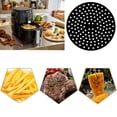 thumbnail image 4 of EGNMCR 2 Pcs Tapis Réutilisables pour Panier de Friteuse à Bâton Accessoires Tapis de Panier, 4 of 8