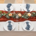 thumbnail image 4 of Blue Polyester Coarse Napkins 50X50 Cm for Weddings Parties Decoration Soft Textured 19.6X19.6 Inches, 4 of 7
