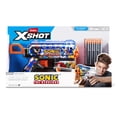 thumbnail image 2 of Pistola XSHOT Skins Flux - Sonic il Riccio Skin (8 dardi) di ZURU, 2 of 8