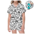 thumbnail image 2 of WEAIXIMIUNG Children's Hand Painted Sketching And Coloring DIY Hand Painted Pajama Set 10-11 Years, 2 of 4