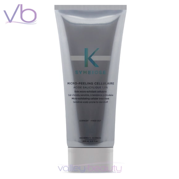 Kerastase Symbiose Micro-Peeling Cellulaire | Exfoliating Treatment for Sensitive Scalps Prone to Dandruff, 6.8 fl oz