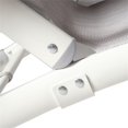 thumbnail image 4 of Alfresco Home Chaise Longue de Patio Réglable pour le Bord de la Piscine en Blanc Loft, 4 of 5