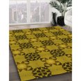 thumbnail image 3 of Ahgly Tapis Rectangulaire Lavable en Machine Intérieur Transitionnel Brun Bronze Foncé, 2 Pieds x 3 Pieds, 3 of 7