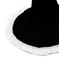 thumbnail image 4 of Wizard Couvre-chef à Grand Bord, Haut Pointu pour, 35 cm Noir, 4 of 4