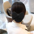 thumbnail image 2 of Shisuyan Bow Hairnet High Elasticity Material 1Set 4.7x4.3x1.2in, 2 of 8