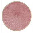 thumbnail image 3 of Napperon tissée Hometrends avec bord en jute, 15" de diamètre.", 3 of 7