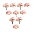 thumbnail image 3 of Bunblic 10 Pieces Model Trees Simulated Fake Trees Architecture Decor DIY Crafts Sand Table Diorama Supplies Scene Making Accessories 10.5 cm Height, 3 of 8