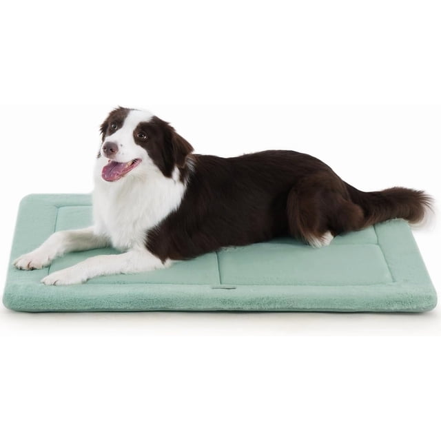 MadePets Dog Crate Bed Metal Crates Fit Dog Mat Large Crate Bed UltraSoft/Machine Washable/Slip Cozy Dog Crate Pad for Large Dogs L x W x .H es(L x .W x .H