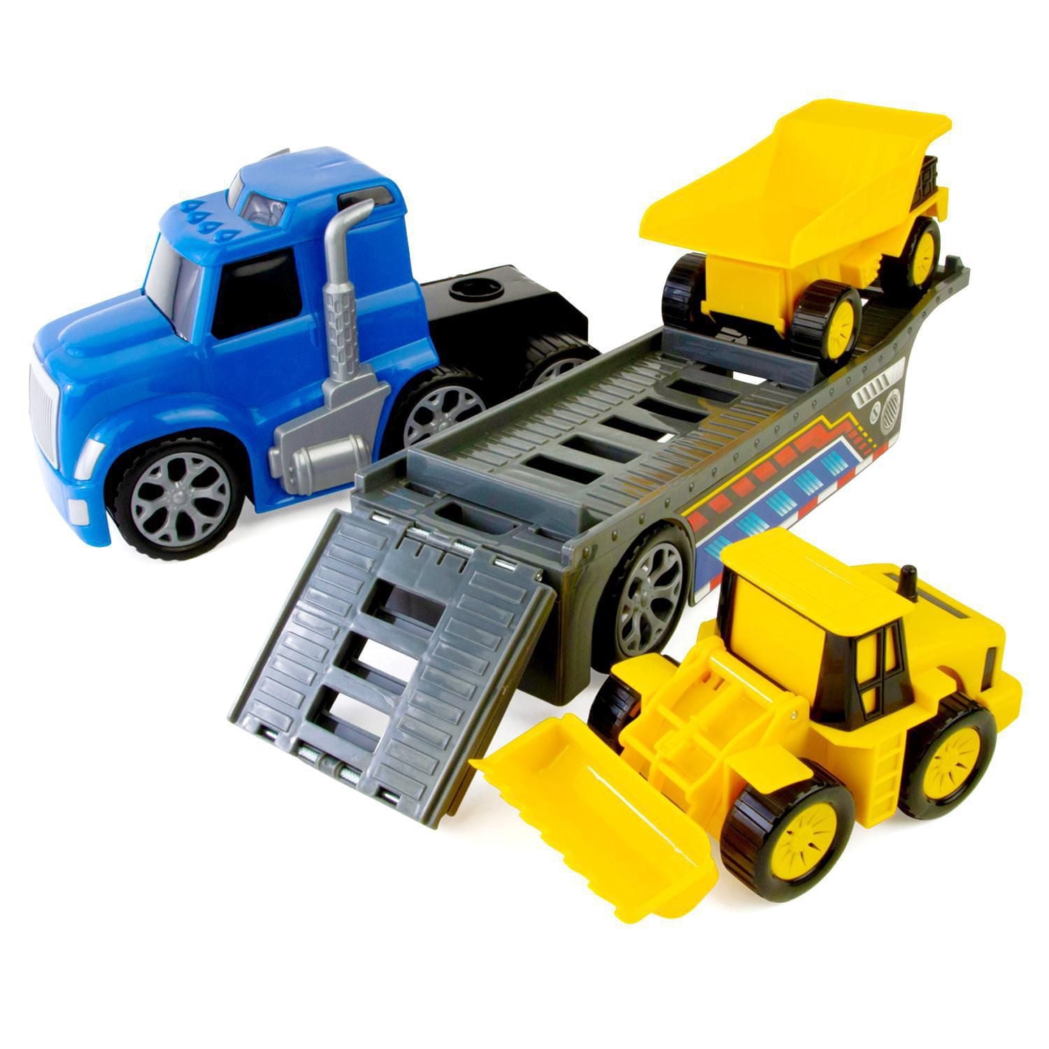 Kid Connection Big Rig Hauler Construction Set