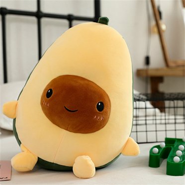 Cute Avocado Plush Toy Soft Fruit Pillow Stuffed Cartoon Sofa Cushion Kids Girls Birthday Gifts