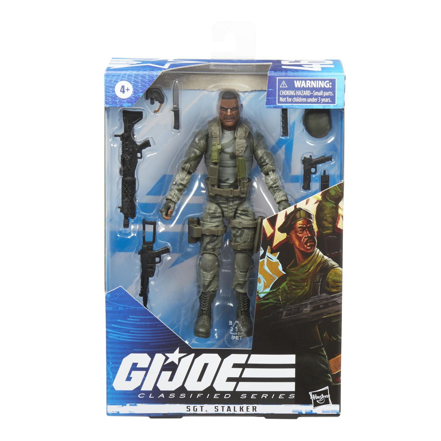 G.I. Joe Classified Series, figurine Xamot Paoli 45 de collection, accessoires multiples, emballage spécial
