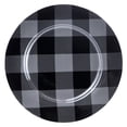 thumbnail image 2 of Ensemble de service 16PC Carreauté Gris Noir, 2 of 5