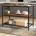 thumbnail image 2 of WCK014 - Rustico Max Kitchen Island Cart, 2 of 4