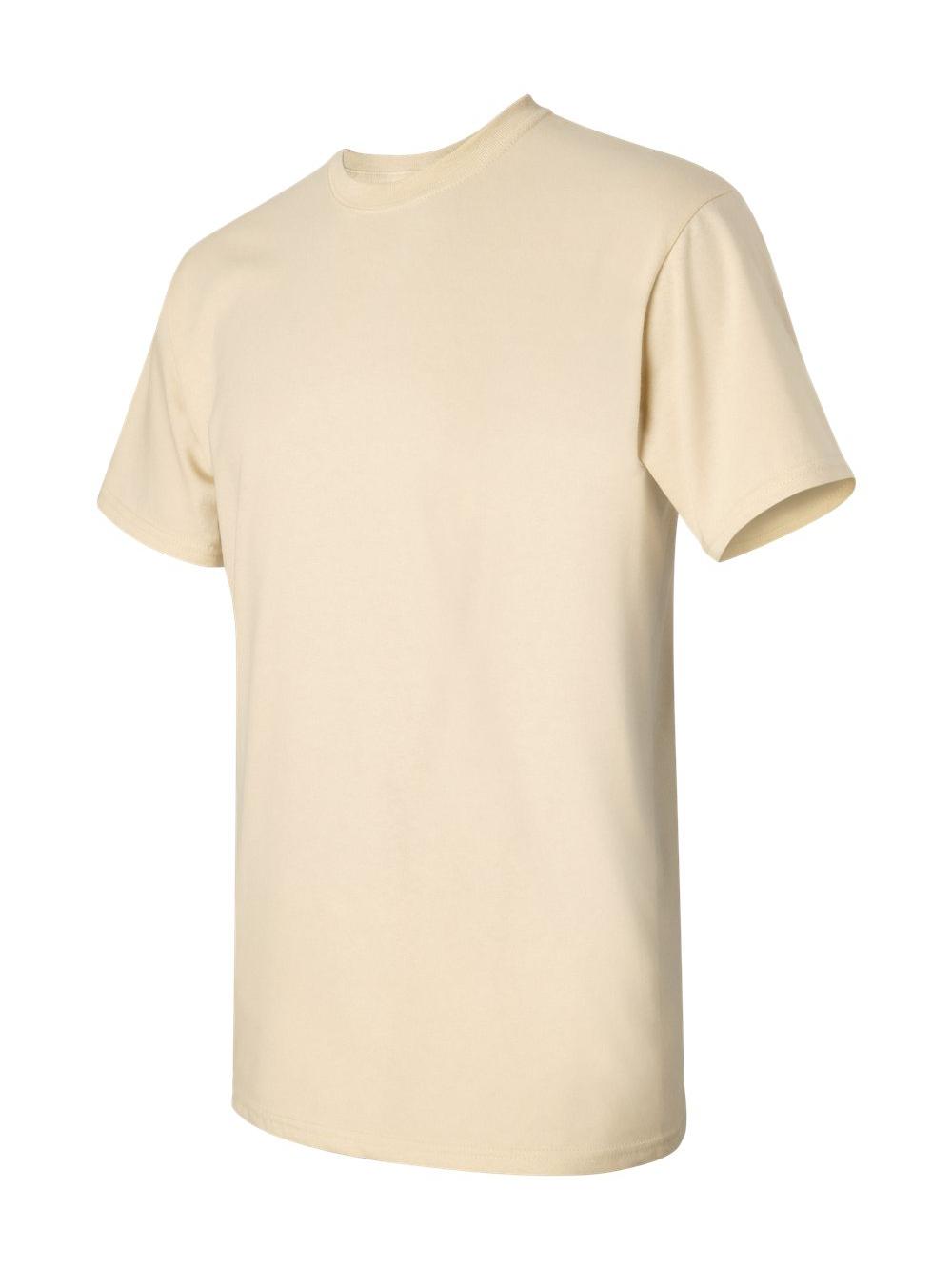 Gildan - T-Shirt en Coton Épais - 5000 - Naturel - Taille : 3TG