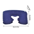 thumbnail image 2 of Travel Sleep System Inflatable Neck Support Pillow With Eye And Ear Plugs For Camping Hiking Flights Comfortable Rest, 2 of 5