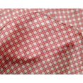 thumbnail image 4 of oneOone Silk Tabby Fabric Gingham Check Printed Fabric 1 Yard 42 Inch Wide, 4 of 4