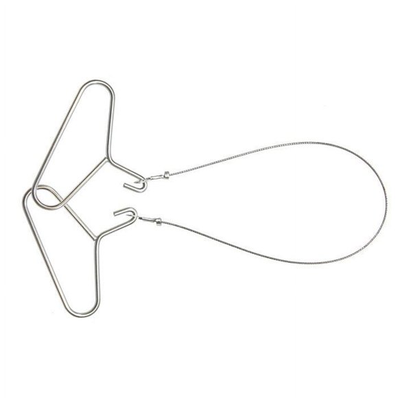 Outil de Scie à Main à Chaîne en Acier d'Urgence à Fil Flexible pour Camping en Bois