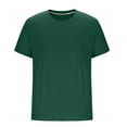 thumbnail image 2 of Plebaso Men's Short Sleeve Crew Neck T-Shirts Casual Solid Color Tshirts Breathable Mens Summer Basic Tees, 2 of 5