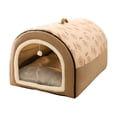 thumbnail image 1 of Dog Bed House Ways To Use Indoor Dog House For Cats And Small Dogs With Mat Removable And Washable Cover House And Non-Slip Bottom, 1 of 4