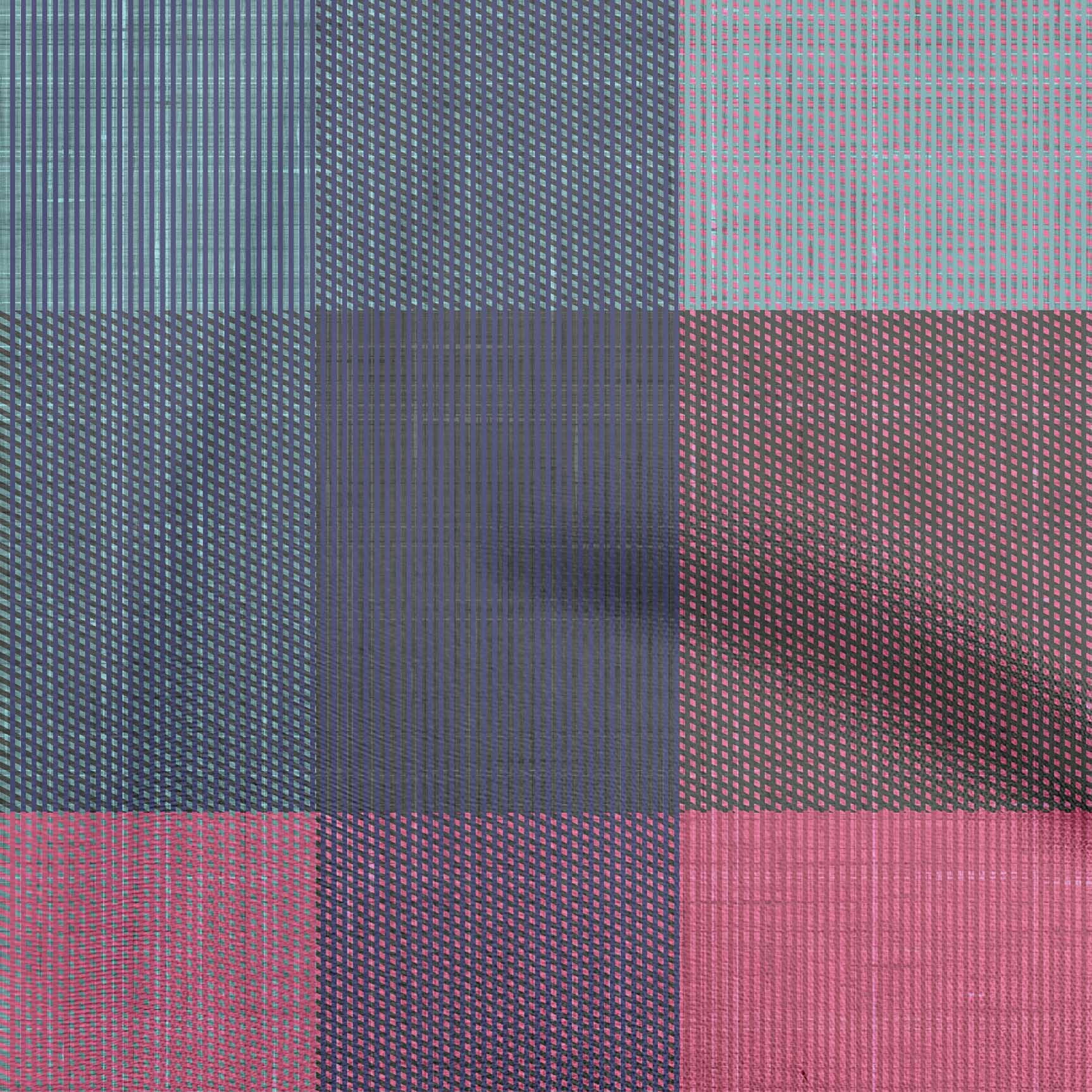 oneOone Rayon Pink Fabric Check Fabric For Sewing Printed Craft Fabric By The Yard 56 Inch Wide